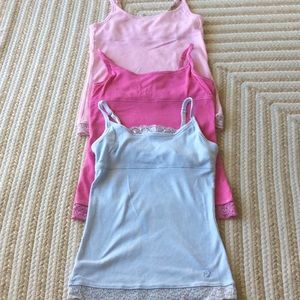 Girl’s Camis with Built-in Bras